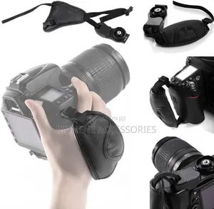 Camera Strap Pu Leather Anti-Slip Wrist Belt Hand Grip for DSLR