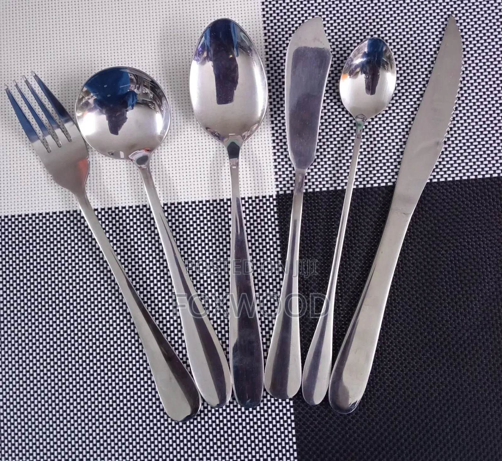  *36pcs Homier Silverware Cutlery Set