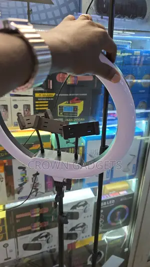 Adjustable 14-Inch Ring Light for Makeup, Streaming Photography