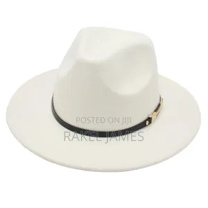 White Fedora Hats.