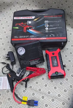 Multi-Function Portable Battery Booster Car Jump Starter