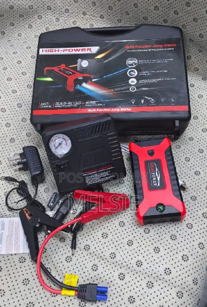 Multi-Function Portable Battery Booster Car Jump Starter