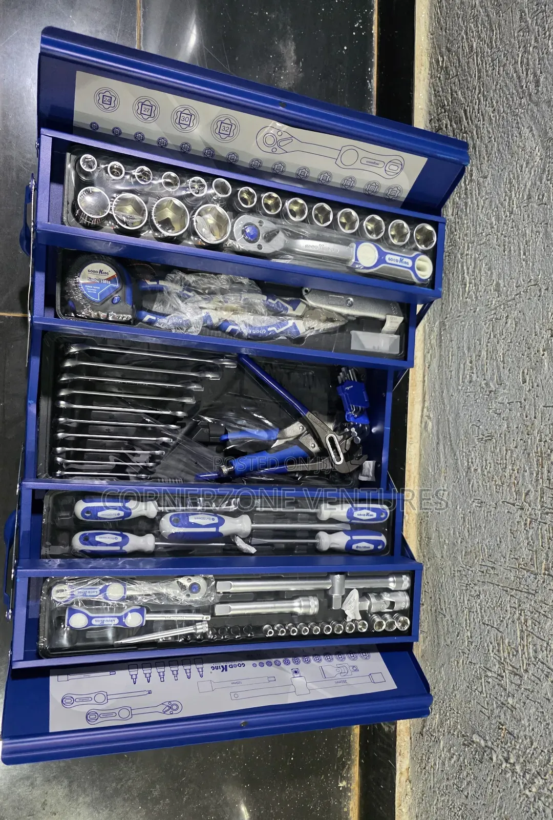 85 Pc Mechanical Toolkit/ Toolbox