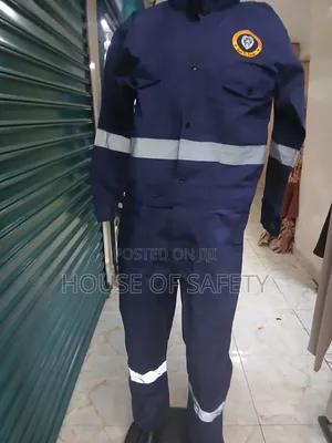 Men Avy Blue Safety Reflective Coveralls in Kenya