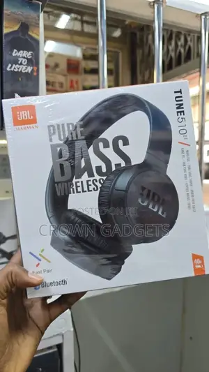 Jbl 510bt Bluetooth Headphones Foldable Lightweight Design