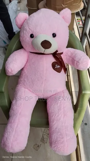 Giant Pink Teddy Bear 100cm