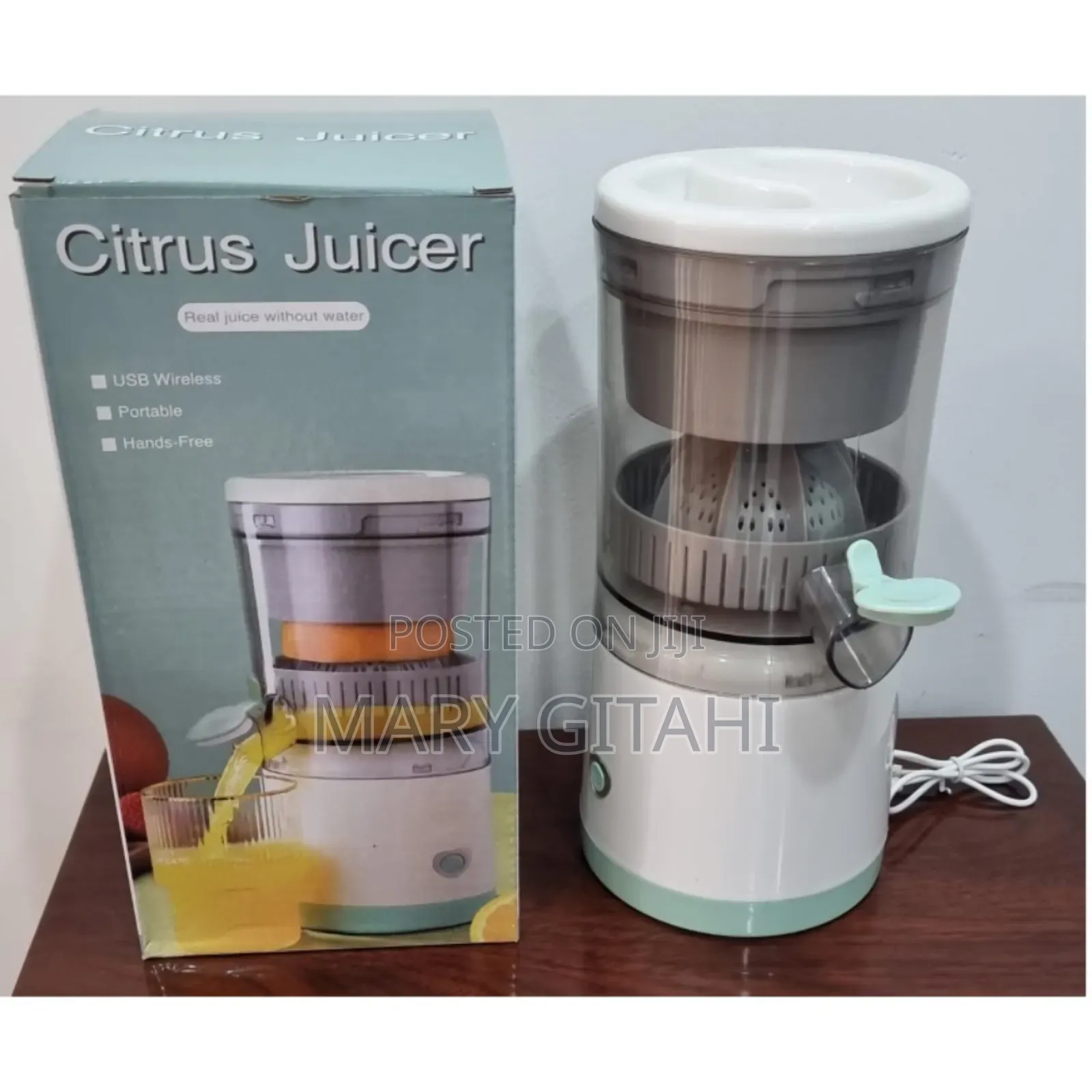 Rechargeable Electric Citrus Juicer