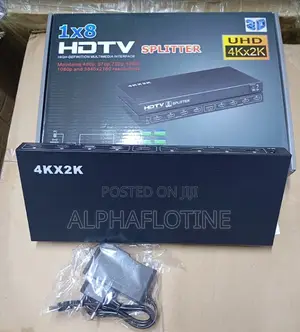 Multiple Screens Display Plug-and-Play Hdmi Splitter 1×8