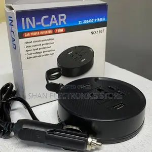 Car Inverter Socket Cigarette Lighter Car Charger 2usb+2type-C 150w