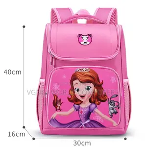 School Bags Cartoon Themed for Girls Sofia the First