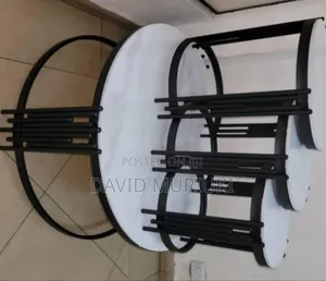 4 in 1 Executive Pure Marble Table