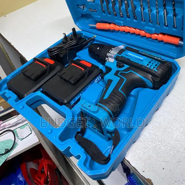 Cordless Drill Rechargeable Battery Set Screwdriver 26/29pcs Kitstool