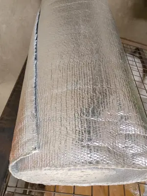 Ceramic Fiber Cloth With Foil 3mm – 1260°C Thermal Insulation (1meter)