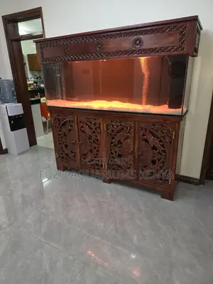 Complete Aquarium System: Sump Filter Solid Wood