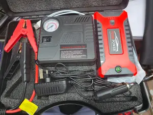 Vehicle Roadside Emergency Kit – Jump Starter, Inflator & Light