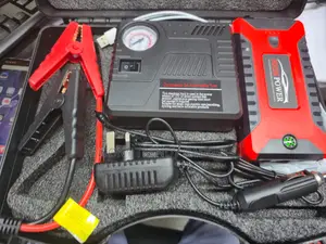 Portable Car Jump Starter Kit With Air Compressor