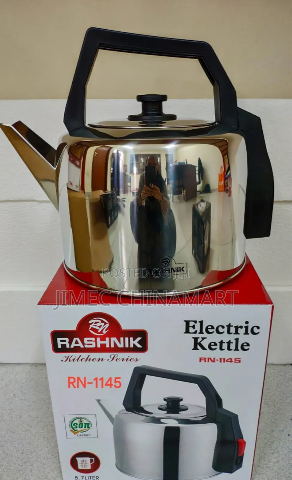 Rashnik 5.7l Electric Kettle