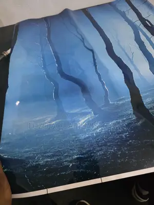 Premium Vinyl Aquarium Backgrounds (Water Resistant)