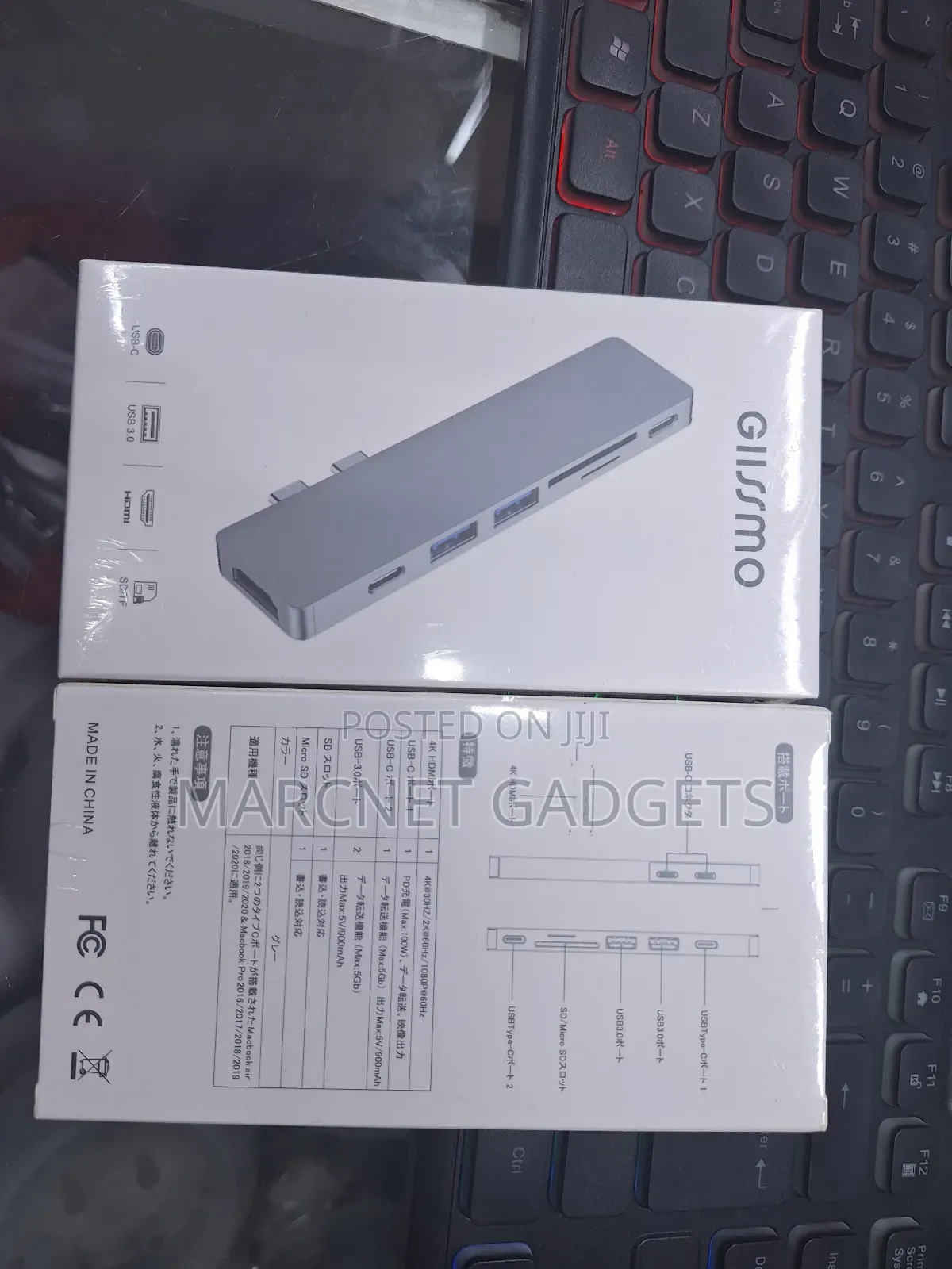 Apple iMac Macbook Type C 7in 1 Converter Hdmi Usb Card Reader