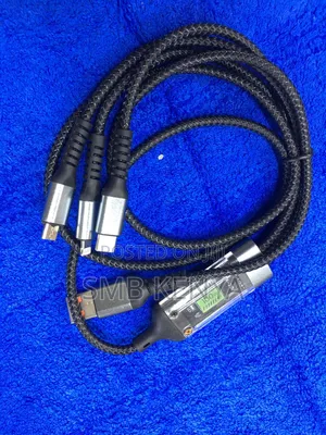 3 In 1 100w Fast Charging Data Cable