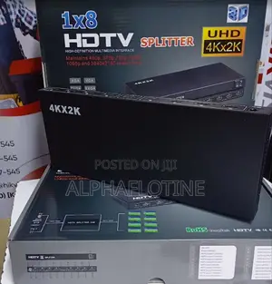 Home Threatre Hdmi Splitter 1in/8 Out for Multiple Screen Display