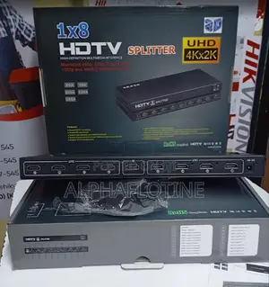 8 Port Eight Outputs Distribution Repeater Full Hd 1080p