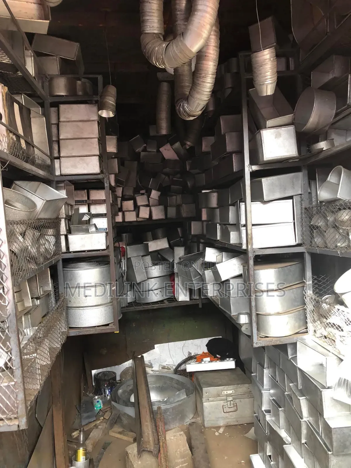 Galvanized 400g Baking Tins