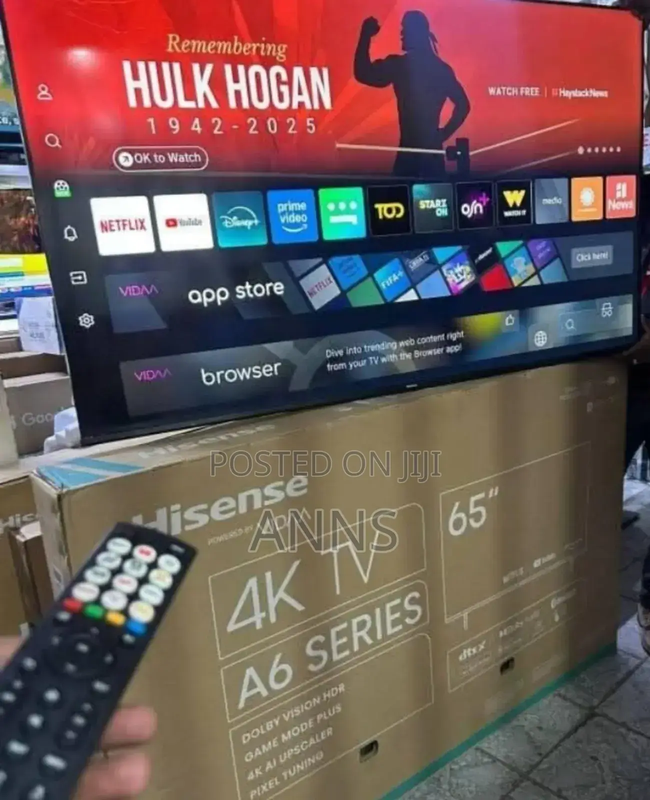 Dolby Vision Audio Hisense 4 K 65 Inch Tv