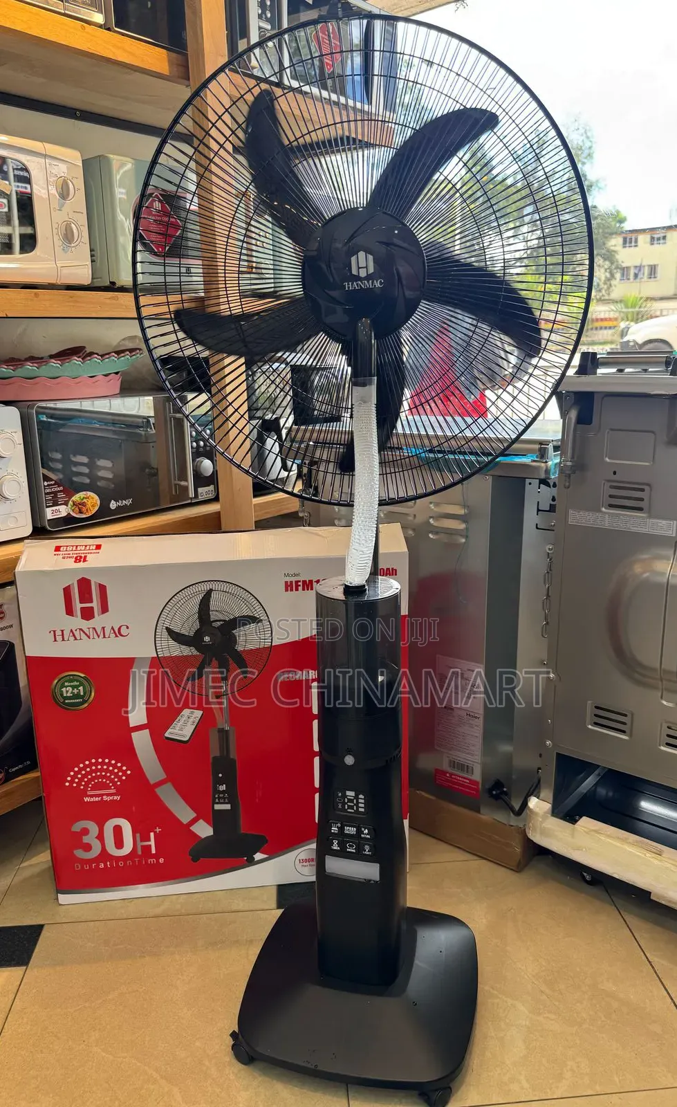 Hanmac Multipurpose Rechargeable Fan | With Without Humidifier