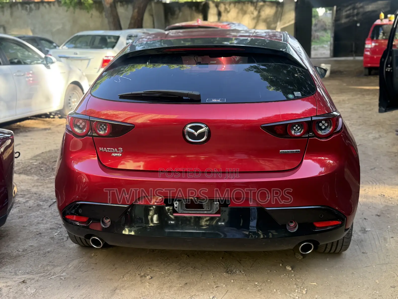 Mazda 3 2019 Maroon