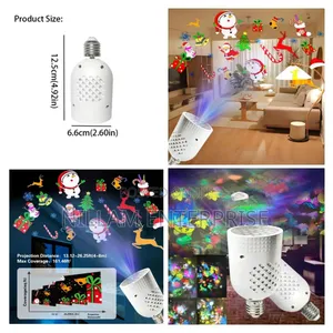 *Rotating Colors Led Lamp Spotlight Bulb