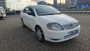 Toyota Corolla Sedan 2003 White