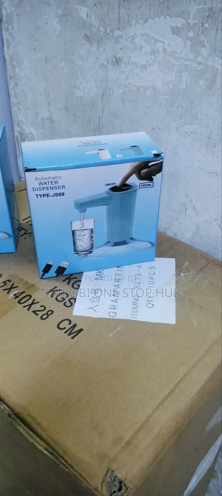 Eco-Friendly Rechargeable Water Dispenser