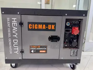 Cigma Uk Silent Diesel Generator 15kva Dual Phase(1 Phase & 3 Phase)