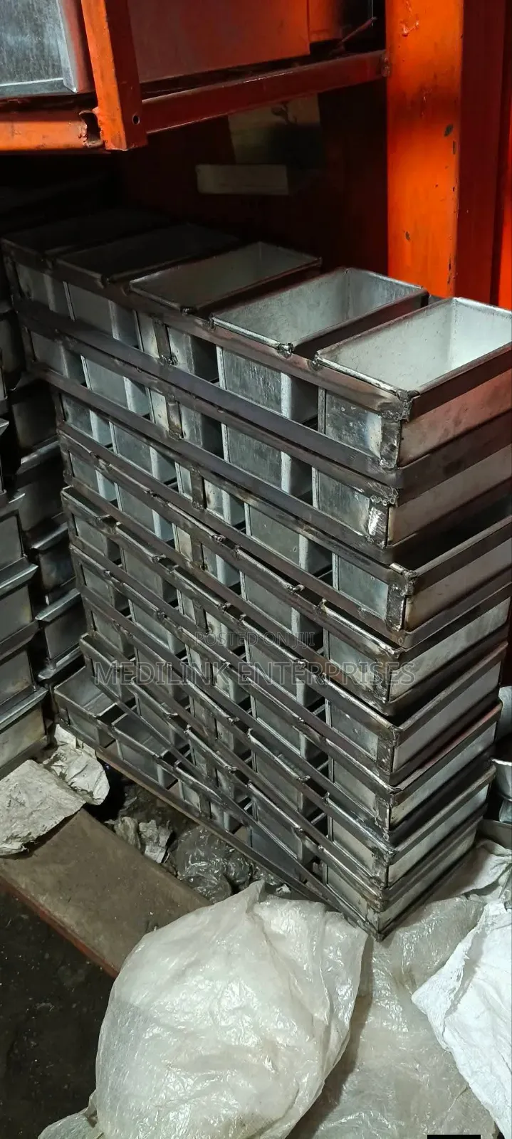 Galvanized Baking Tins 500g