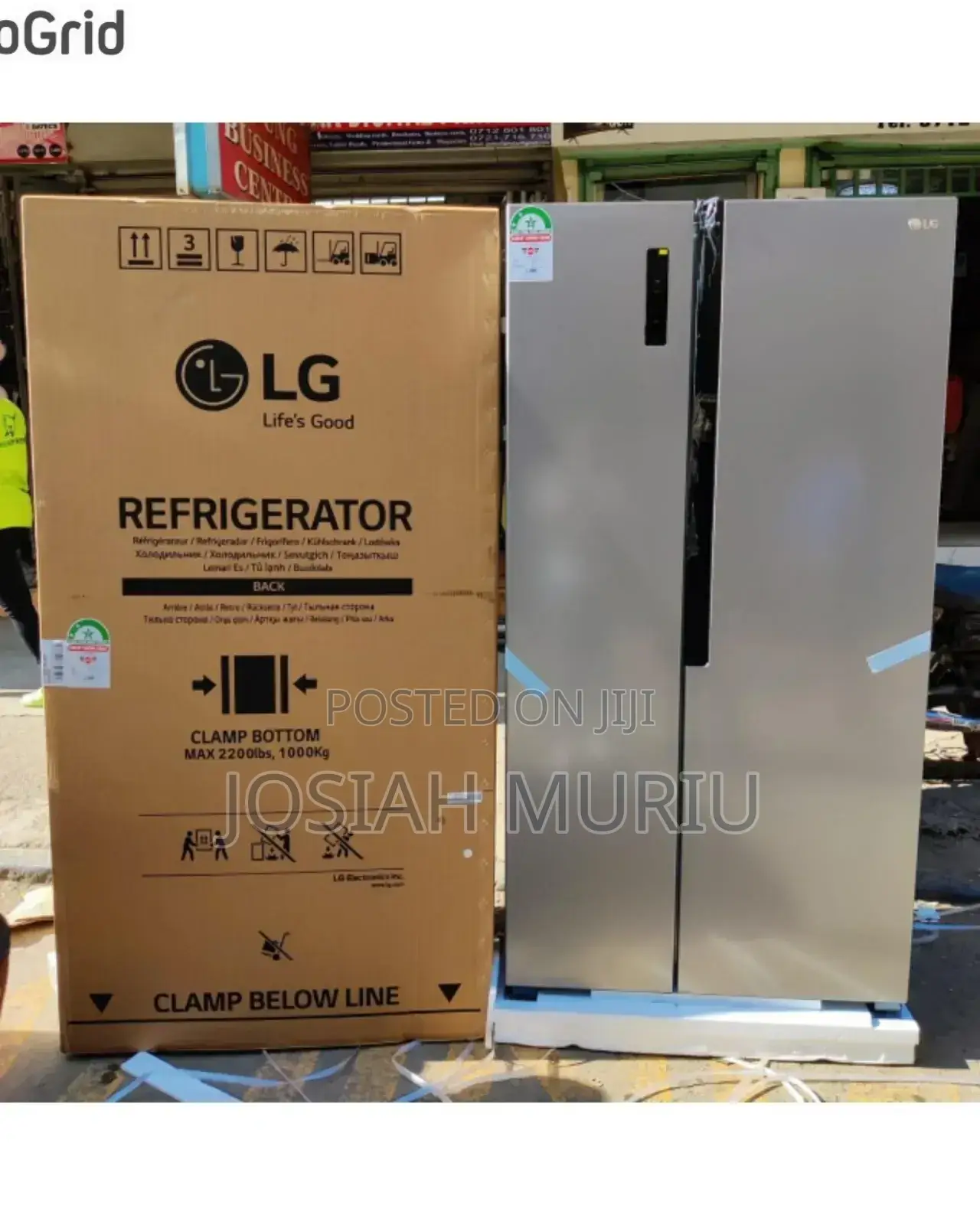Lg 519l Side-by-Side Refrigerator: Spacious and Efficient