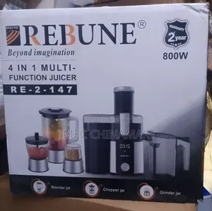 Rebune 3-in-1 Food Processor Juicer