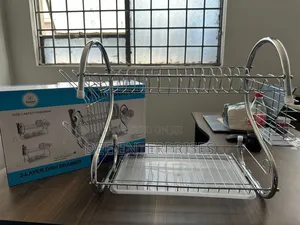 Smart Life 2layer Stainless Steel Dishrack