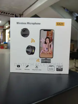Sx21 Type-C Port 2.4g Clip-on Wireless Microphone