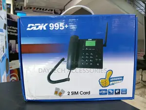 DDK 995+ GSM Desk Phone With Dual Sim