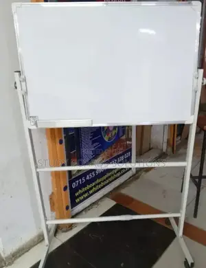 Magnetic Whiteboard 3ftx2ft With Wheeled Stand