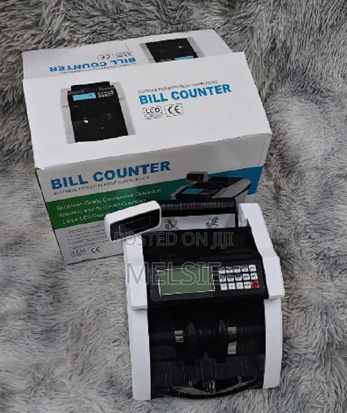 Money Counter Machine High-Speed Counting, Counterfeit Detection,