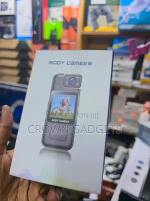 Portable Hd Body Camera With Night Vision Rotating Lens