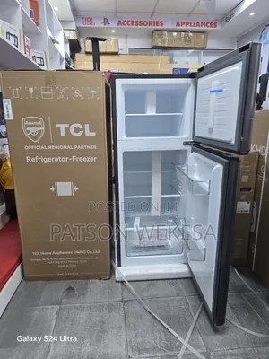 TCL 118 Litres Double Door Refrigerator F153tm