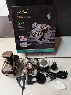 5 in 1 Rechargeable Hair Smoother.Professional Men's Shaver.