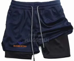2 in 1 Mens Gym Short. *