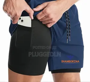 2 in 1 Mens Gym Short. *