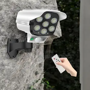 Optional Lighting Modes Dummy Fake Camera Motion Sensor Solar Light