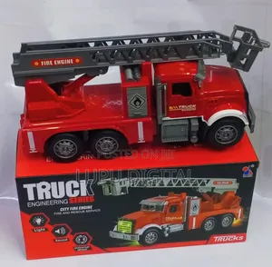 Fire Truck Engineering Series, Operated With Battery