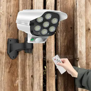 Ultra-High Brightness Dummy Fake CCTV Camera Motion Sensor Solar Light